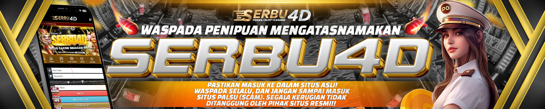 Waspada Penipuan Mengatasnamakan SERBU4D